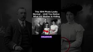 This 1914 Photo Looks Normal_Until You Notice What the Mother Is Hiding