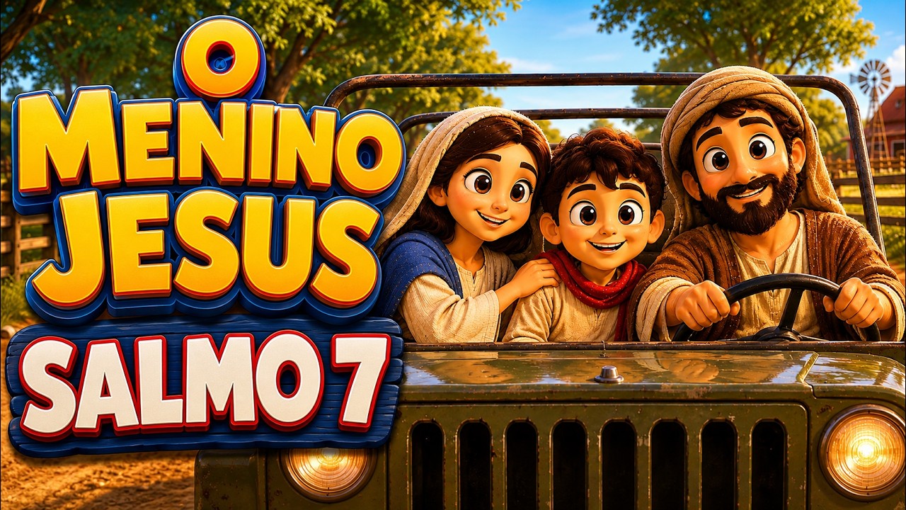 O Menino Jesus e o Salmo 7 | Evangelização Infantil | Educação infantil Cristã