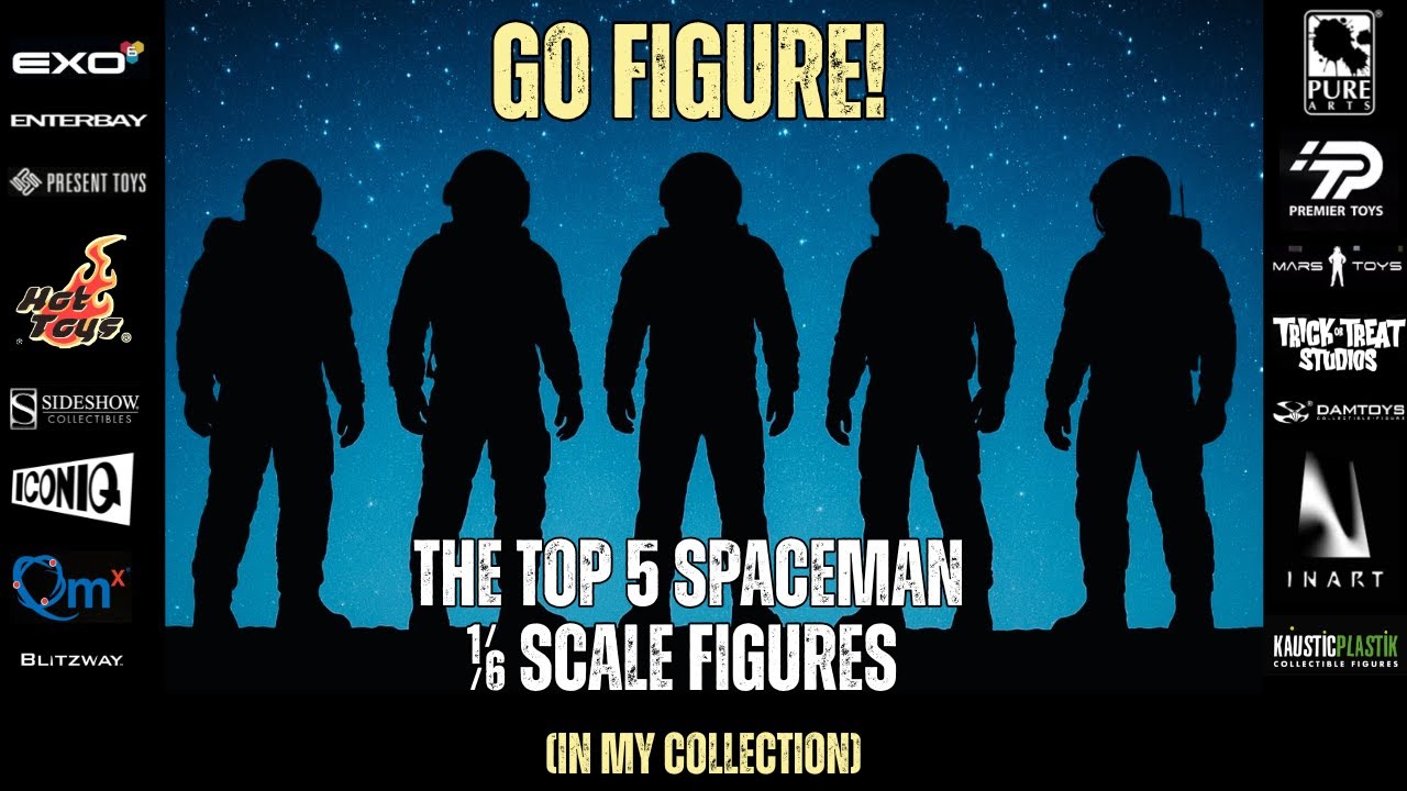 THE TOP 5 1/6 SCALE SPACEMEN IN (IN MY COLLECTION) - YouTube