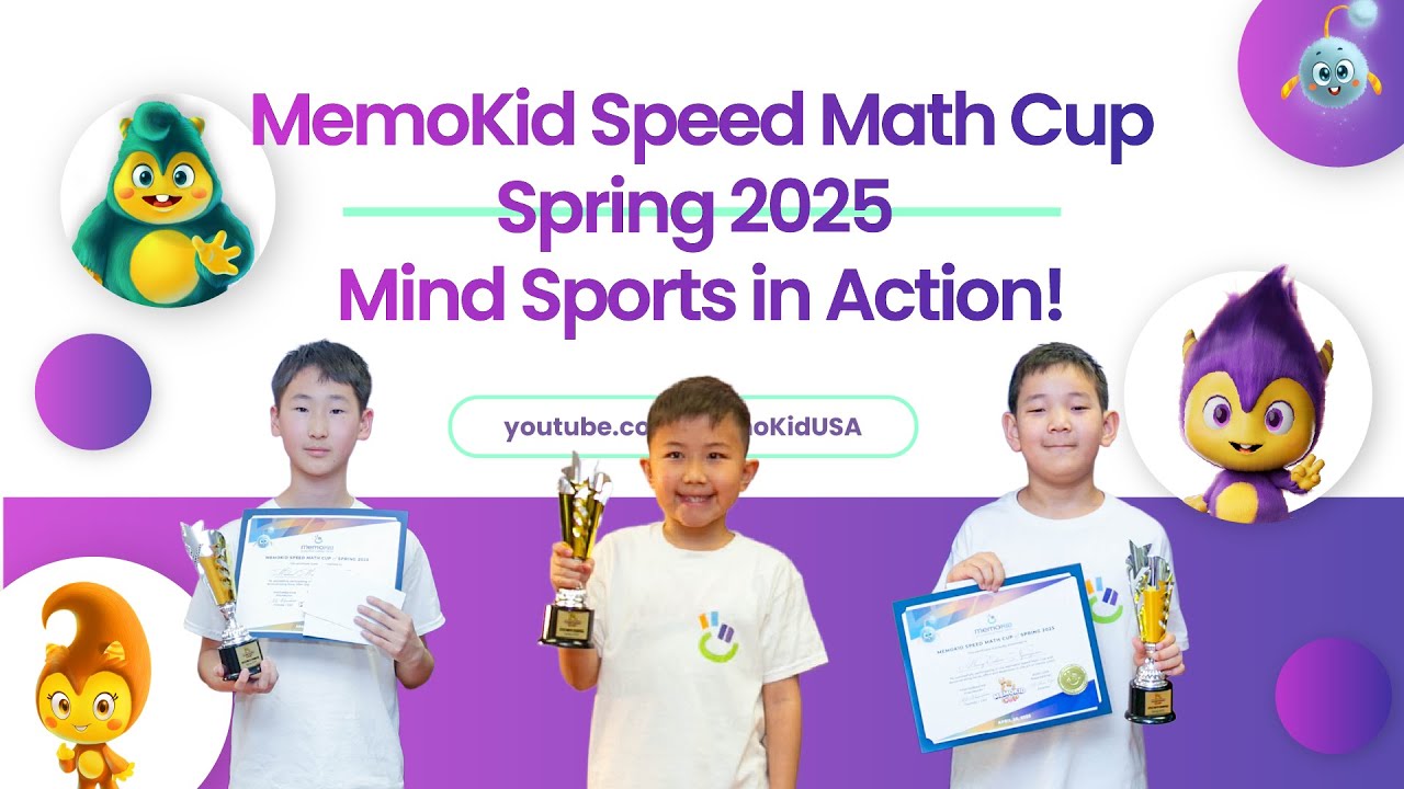 First MemoKid Speed Math Cup: Rapid Math, Real Results