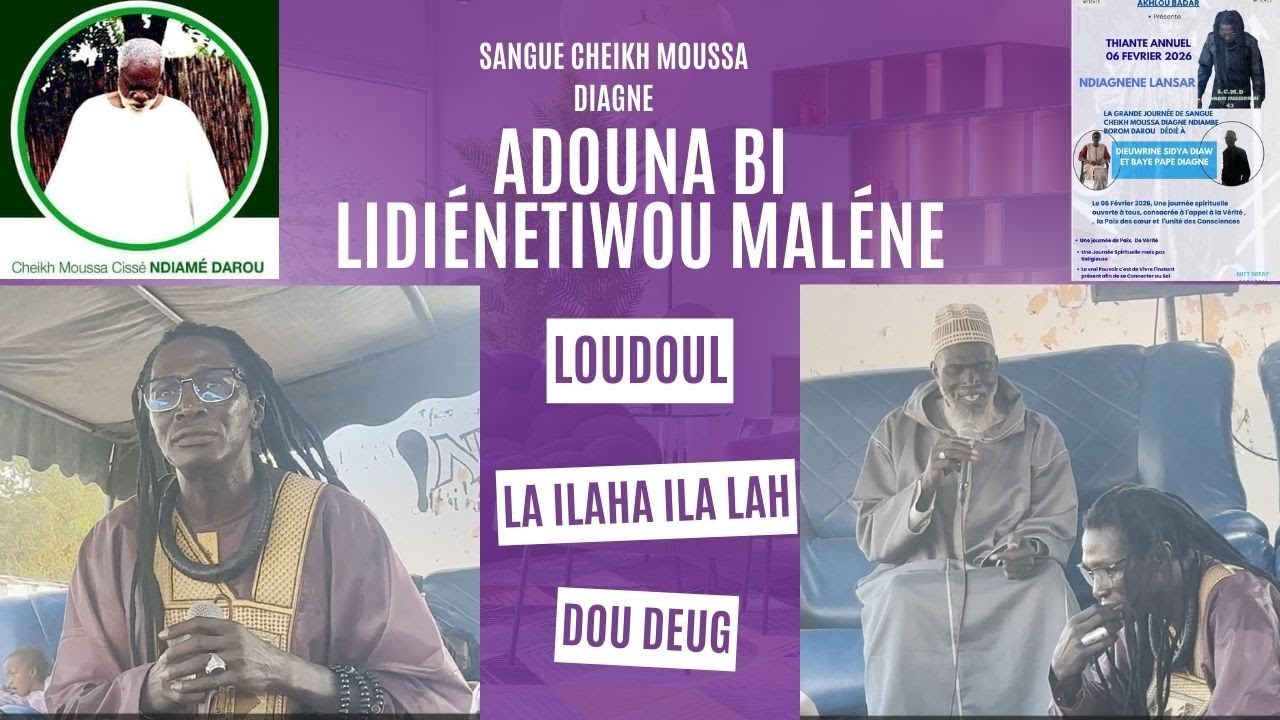 Journée du 06 février 2026... Wakhtanou Fadiar bi; sous la présence de Baye Séte Frére de NDIAMBE...