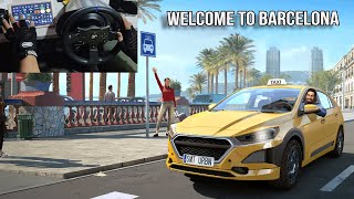 Taxi Life: A City Driving Simulator | Playing with Thrustmaster T300 Wheel Setup! Purchased New Taxi