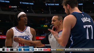 Luka Wanted To Fight Terance Mann But Was Stopped By His Teammates