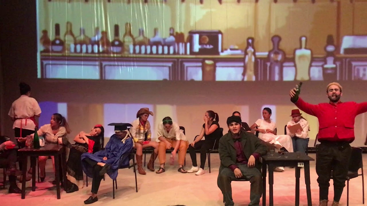 El Señor Puntila y su criado Matti -Parte 1-. Semillero de teatro musical Pequeño Teatro