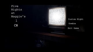 Five Nights At Maggies 1 Custom Night Fnam 1 Cn Unfinished Test Run.