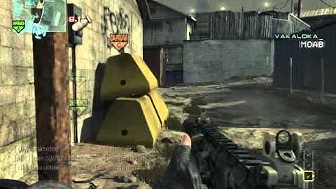 MOAB in carbon - Assault streak - MW3