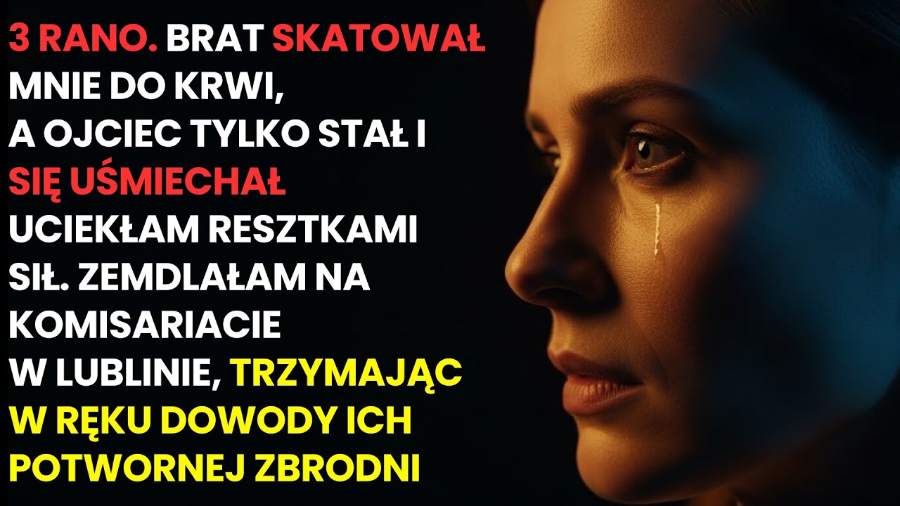 Piekło w polskim domu: „Nie płacz, zasłużyłaś” – powiedział tata.