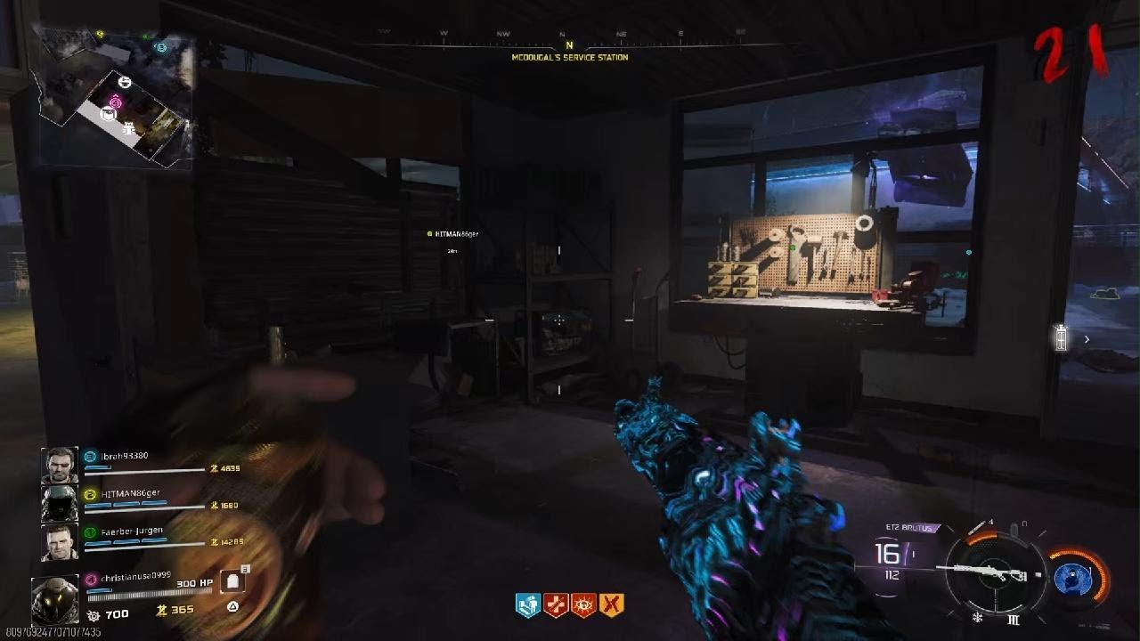 BO7 ZOMBIES WARDEN 308 FULLY PACK A PUNCH EXIT 115 / BO7 