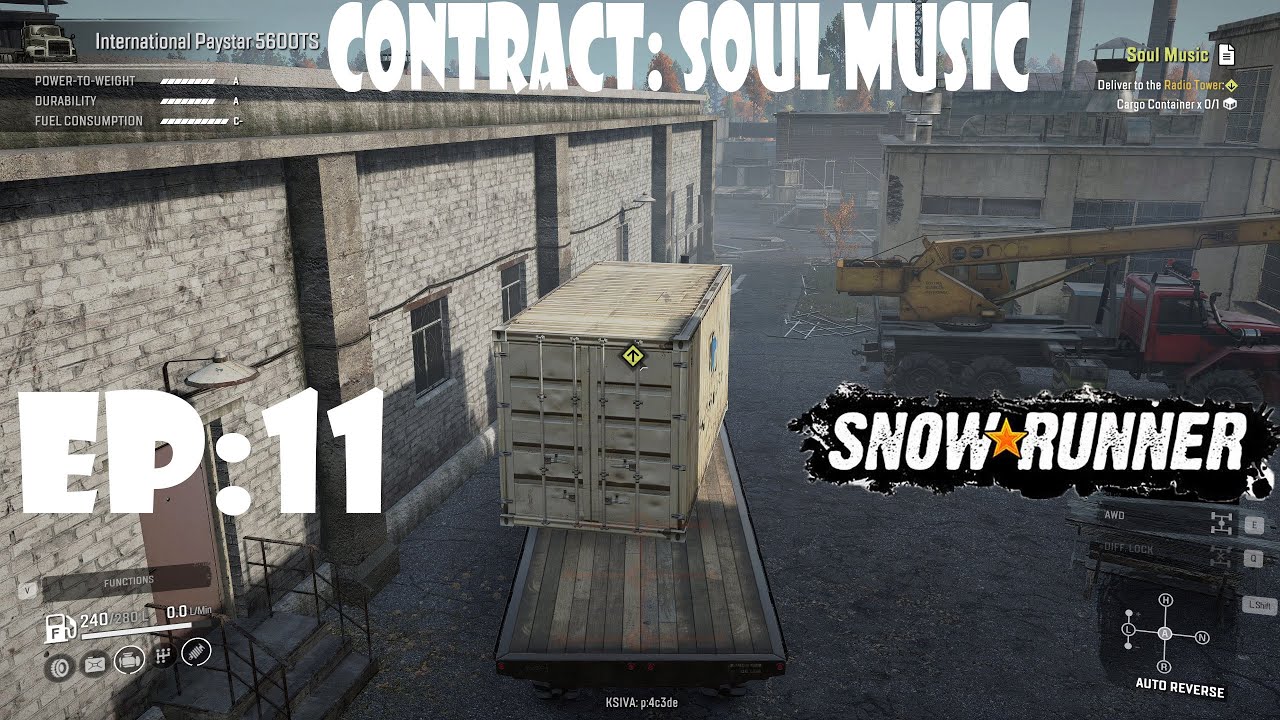 SnowRunner - SOUL MUSIC - FACTORY GROUNDS - DON, RUSSIAN FEDERATION S:5 EP:11