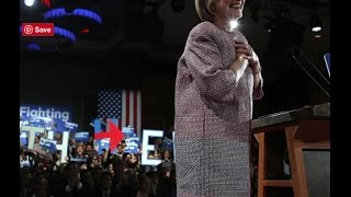 HILLARY GIVING A SPEECH ON INEQUALITY WORE A $12,500 ARMANI JACKET! DO YOU LIKE IT?