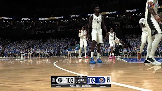 THUNDER vs SPURS FULL GAME 2 HIGHLIGHTS MAY 21, 2026 NBA HIGHLIGHTS TODAY | NBA 2K26 GAMEPLAY