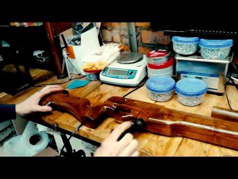 Атаман custom Varmint Edition - пропитка ложе маслом [Винтовка чемпиона ч.2]