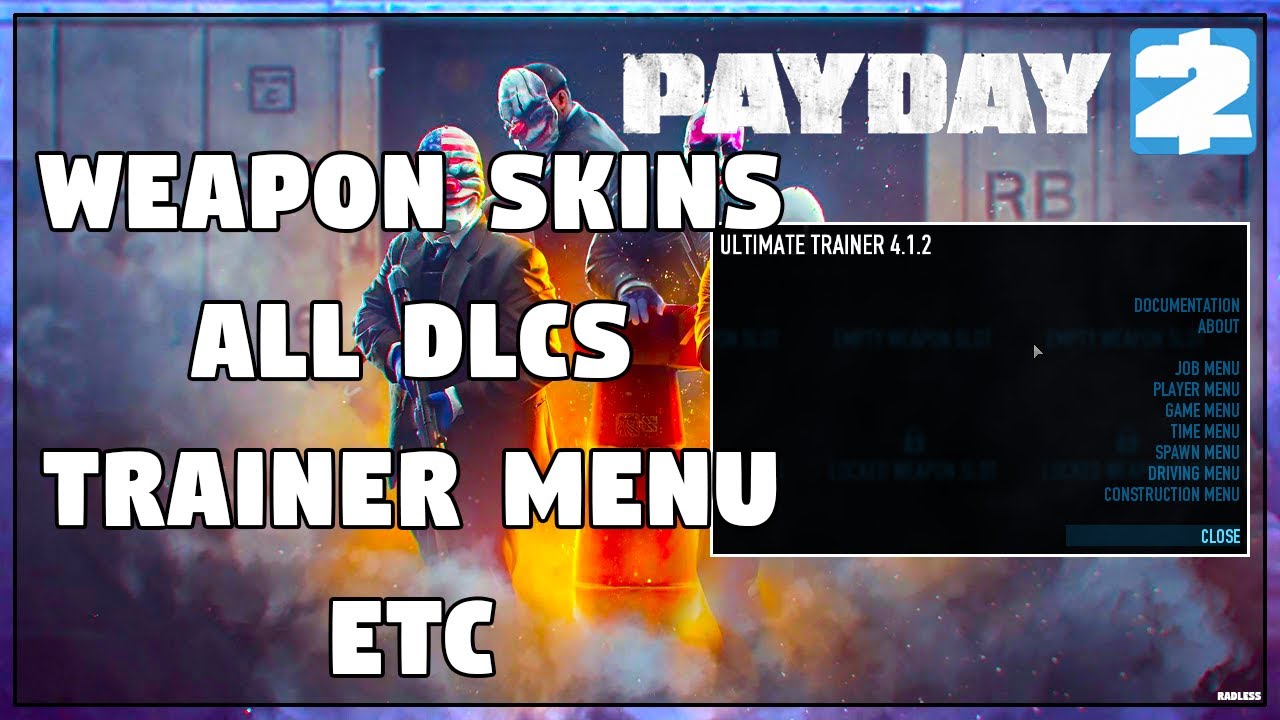 payday 2 dlc and skin unlocker