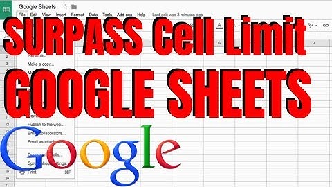 How to EXCEED 2 Million Cell Limit in Google Sheets WITHOUT BIGQUERY