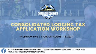 2022 Consolidated Lodging Tax Workshop