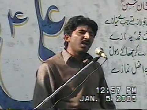 Zakir Syed Hasnain shah... syed Kasran Part:1 (Baghwalan)