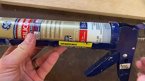 How to Use a Caulking Gun