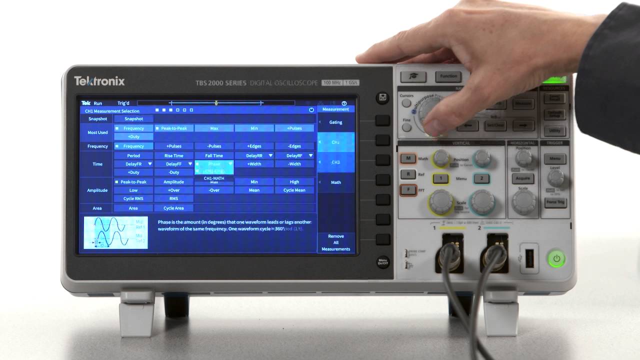Basic Time and Amplitude Measurements Using Automated Measurements