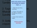 Part - 2 irrelated words found in a group of words #englishlanguagelearning #fun activity in english