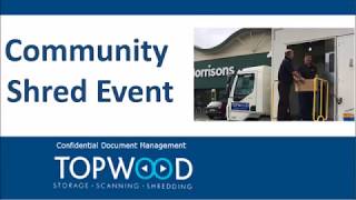 Community Shred Event
