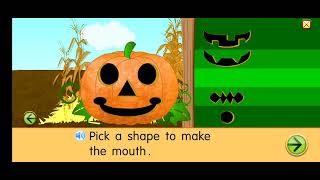 Starfall make a pumpkin