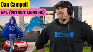 Inside Dan Campbell's Life: Knee-Biting Intensity, Lions Revival, Wife, Kids & Net Worth
