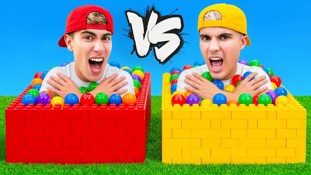 EL ULTIMO EN SALIR DE LA PISCINA DE PELOTAS GANA $1000 !!