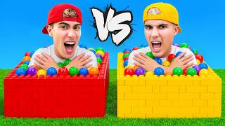 EL ULTIMO EN SALIR DE LA PISCINA DE PELOTAS GANA $1000 !!