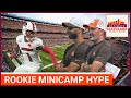 Who are you most excited for as the cleveland browns open up rookie minicamp