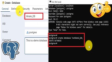 How To Create A Database In PostgreSQL 16 Using pgAdmin 4 Or psql SQL Shell || PostgreSQL Tutorial