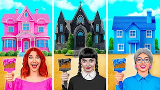 видео: Домики Одного Цвета Челлендж | Умные Гаджеты или Лайфхаки от Jelly DO Challenge картинка: Домики Одного Цвета Челлендж | Умные Гаджеты или Лайфхаки от Jelly DO Challenge