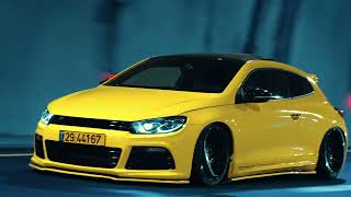 Golf scirocco stunning yellow | 4K