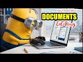 DO YOU NEED HELP OF CORRECTIONS IN SCANNED PDF DOCUMENTS PHOTOS AND WORD DOCUMENTS.
