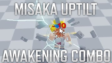 Awakening Misaka Uptilt Combo (ABA)