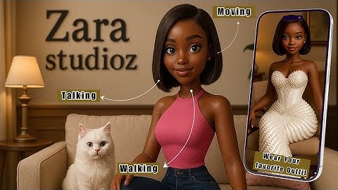 Create Your look alike Avatar, talks, walks, move, make gestures and wears your outfit for Free