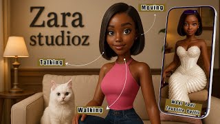 Create Your look alike Avatar, talks, walks, move, make gestures and wears your outfit for Free