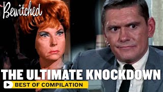 Endora VS Darrin: The Ultimate Knockdown! | Bewitched