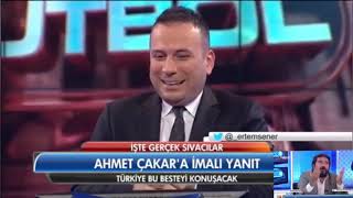 Ahmet Cakar Organ Takviyesi , Yuzde Yuz Senden Yakisikliyim ,Mala Vurmak Karma Kolaj Beyaz Futbol