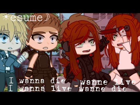 I wanna die meme | Natasha gacha club