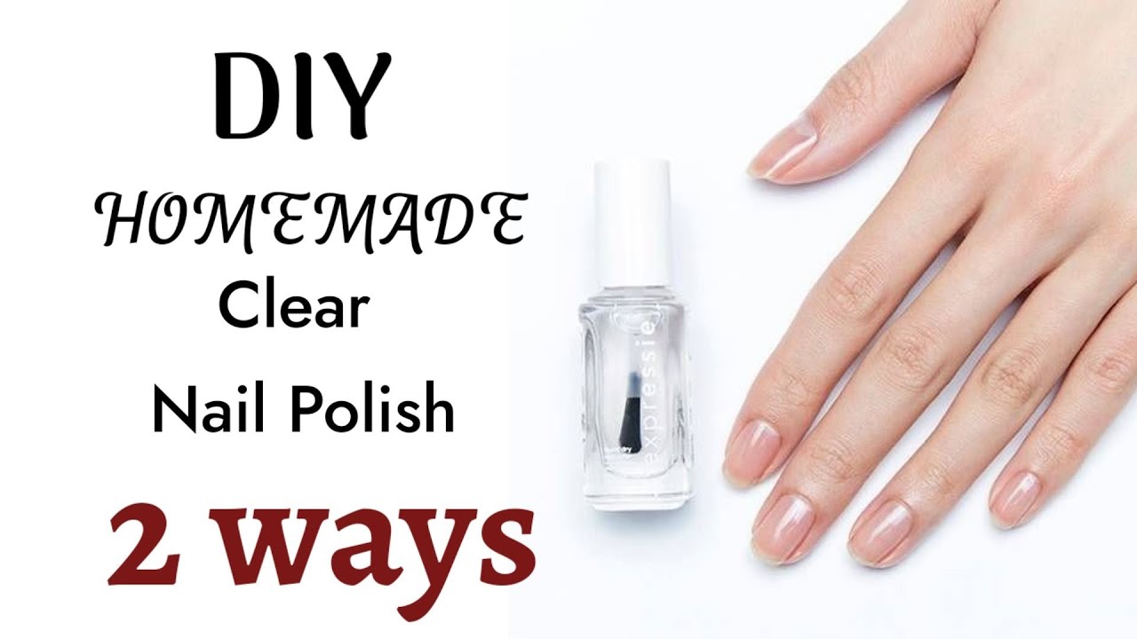 Clear Top Coat Nail Polish - Etsy