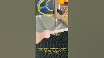 The intermediate frequency spot welder shall spot weld the upper cover of the bread machine for 2mm.