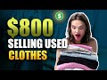 Earn Money Selling Used Clothing Without Listing On Websites (MUST SEE)