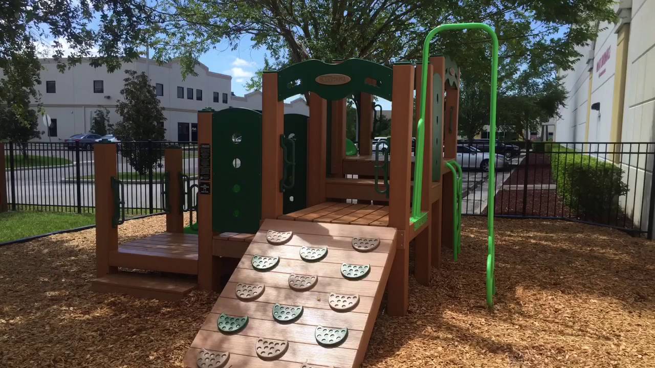 Early learning childhood center playground YouTube