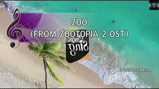 [MAGICSING Karaoke] DISNEY/SHAKIRA - ZOO (FROM ZOOTOPIA 2 OST) karaoke | pop