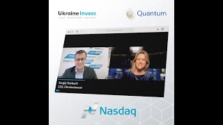Nasdaq Interview With Sergiy Tsivkach, Ceo Of Ukraineinvest