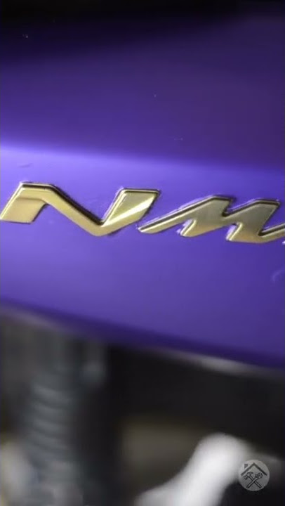 ALL NEW NMAX MATTE PURPLE INFINTY #shorts #decal #stickers #infinity