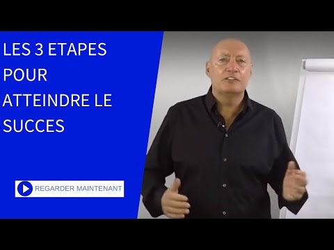 Vidéo: Étapes Importantes Vers Le Succès