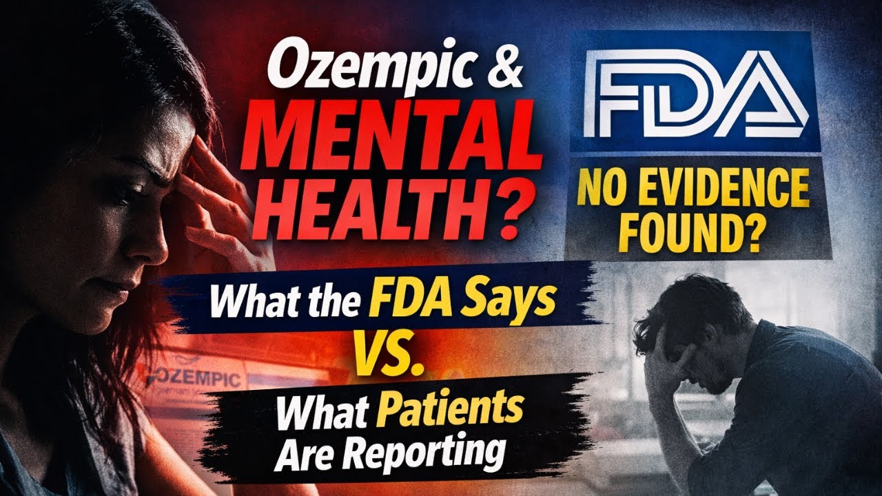 Ozempic Personality? What the FDA Says vs. What Patients Are Reporting