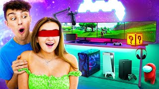 I Surprised my Girlfriend with DREAM Gaming Setup! *PS5*