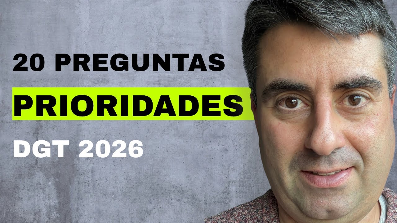 20 PREGUNTAS prioridades de paso para 2026 🚨🚨🚨